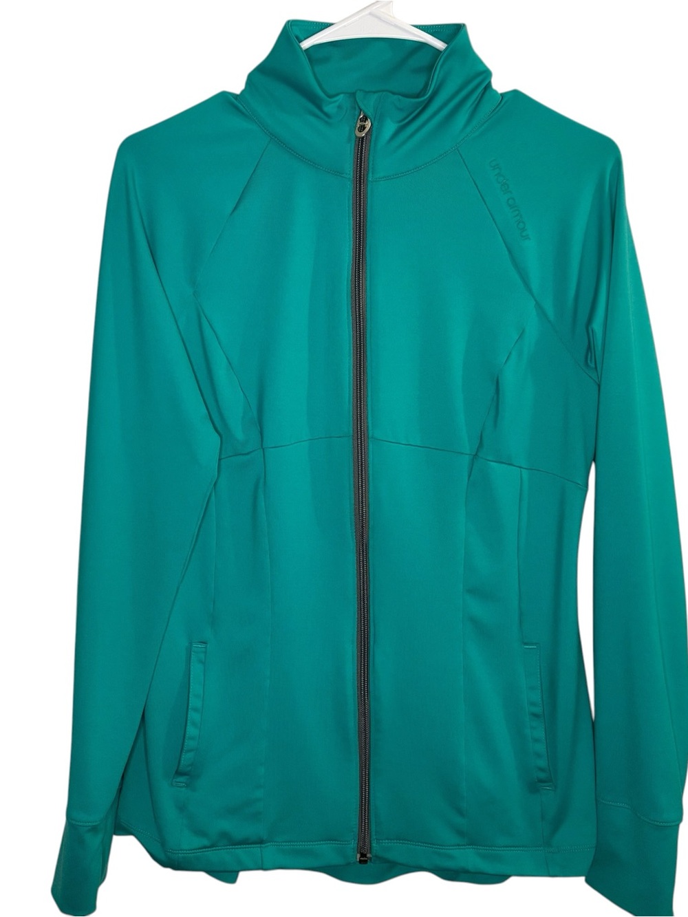 Under Armour Teal Green Full-Zip Women's Jacket